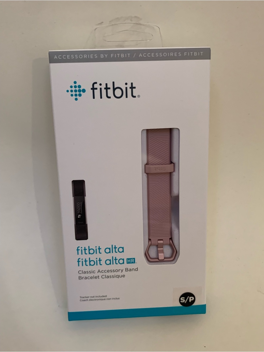 ✨HOST PICK✨ fitbit alta HR Classic Accessory Band in Soft Pink, size S Genuine